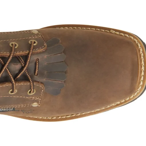 Carolina Men's Coppice 8" Composite Toe WP Logger Work Boot - Brown - CA9855