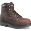 Carolina Men's Dice 6" Waterproof Slip Resistant Work Boot -Brown- CA6011