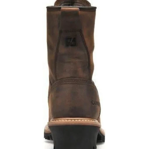 Carolina Men's Elm 8” Waterproof Logger Work Boot - Brown - CA8821