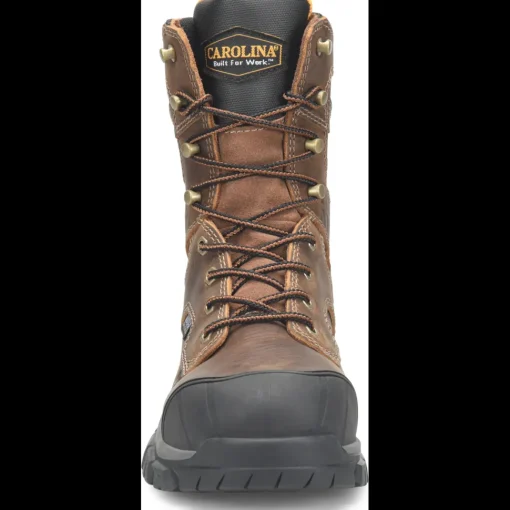 Carolina Men's Falcon 8" Steel Toe WP Slip Resist Work Boot -Brown- CA3592
