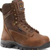 Carolina Men's Forrest 8” WP Ins Comp Toe Work Boot - Brown - CA4515