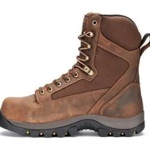 Carolina Men's Forrest 8” WP Ins Comp Toe Work Boot - Brown - CA4515