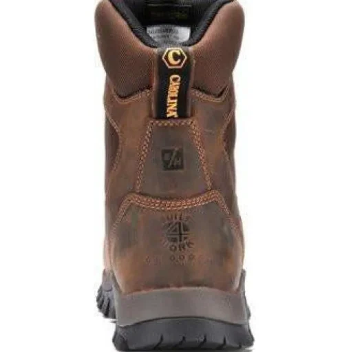 Carolina Men's Forrest 8” WP Ins Comp Toe Work Boot - Brown - CA4515