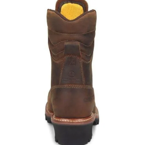 Carolina Men's Hemlock Composite Toe Logger Work Boot - Brown - CA9854