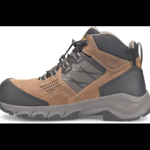 Carolina Men's Ironhide Comp Toe WP Slip Resist Hiker Work Boot -Tan- CA5553