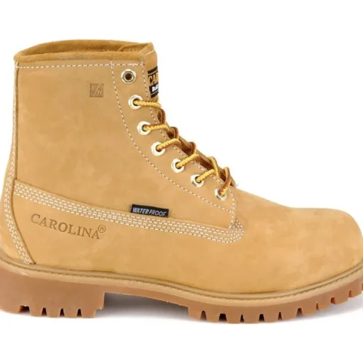 Carolina Men's Journeyman Lo 6" WP Slip Resist Work Boot -Wheat- CA3045