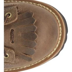Carolina Men’s Poplar 8” Comp Toe WP Logger Work Boot - Brown - CA9828
