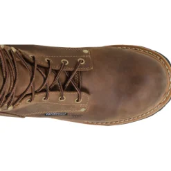Carolina Men’s Poplar 8” WP Comp Toe Logger Work Boot Brown - CA9852