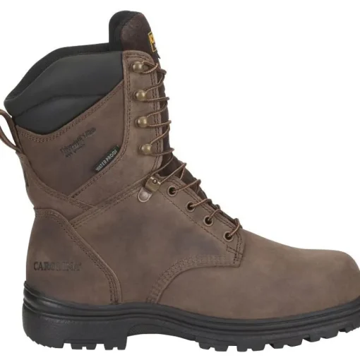 Carolina Men's Surveyor 8" Insulated Waterproof Work Boot -Brown- CA3034
