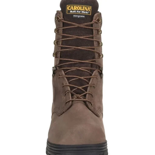 Carolina Men's Surveyor 8" Insulated Waterproof Work Boot -Brown- CA3034