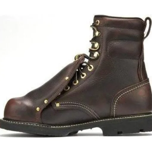 Carolina Men's USA Made 8" External Metguard Work Boot - Briar - 505