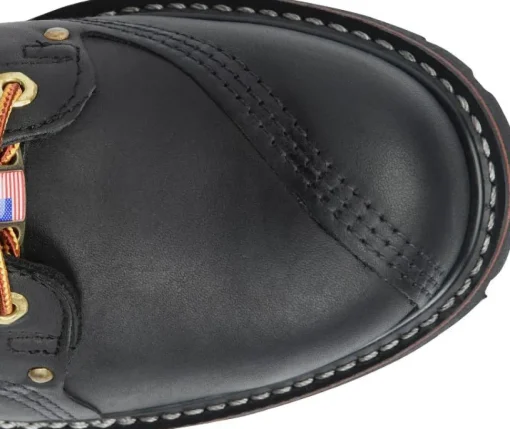 Carolina Men's USA Made Linesman 10" Soft Toe Slip Resist Work Boot -Black- 905