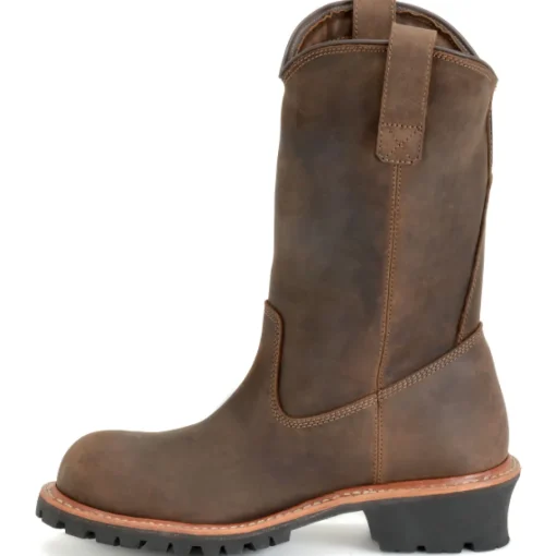 Carolina Men's Well X 12" Comp Toe Wellington Logger Work Boot CA9831