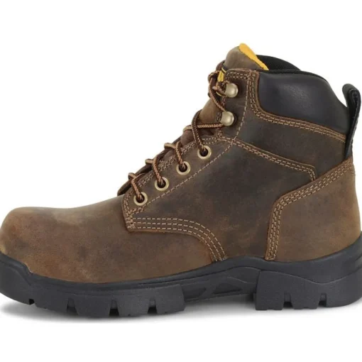 Carolina Women's Circuit 6" Comp Toe WP Slip Resist Work Boot -Brown- CA1626