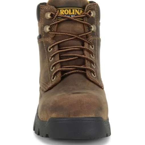 Carolina Women's Circuit 6" Comp Toe WP Slip Resist Work Boot -Brown- CA1626