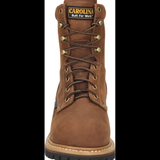 Carolina Women's Elm 8" Comp Toe WP Slip Resist Work Boot -Brown- CA1435