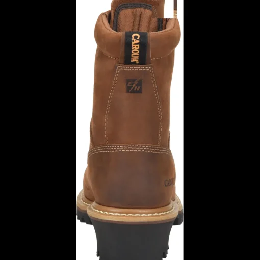 Carolina Women's Elm 8" Comp Toe WP Slip Resist Work Boot -Brown- CA1435