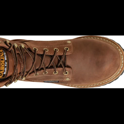 Carolina Women's Elm 8" Comp Toe WP Slip Resist Work Boot -Brown- CA1435