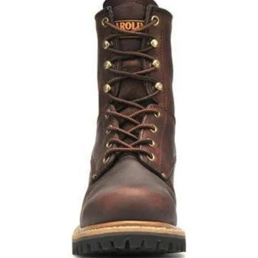 Carolina Women's Elm 8" Steel Toe Logger Work Boot - Brown - CA1421