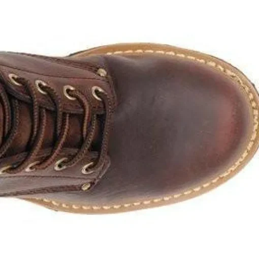 Carolina Women's Elm 8" Steel Toe Logger Work Boot - Brown - CA1421