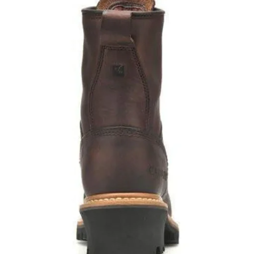 Carolina Women's Elm 8" Steel Toe Logger Work Boot - Brown - CA1421