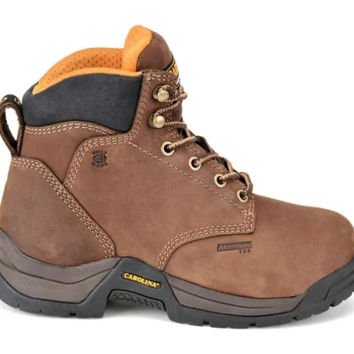 Carolina Women's Raleigh Metguard 5" AT Slip Resist Work Boot -Brown- CA1428