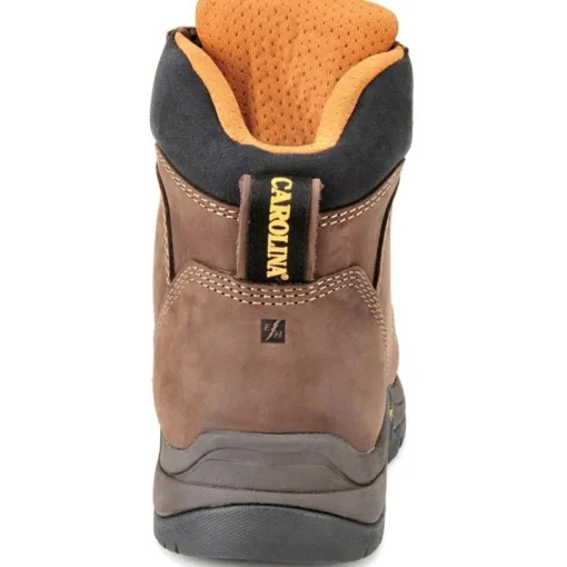 Carolina Women's Raleigh Metguard 5" AT Slip Resist Work Boot -Brown- CA1428