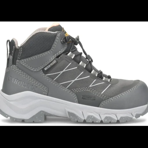 Carolina Women's Vya Comp Toe WP Slip Resist Hiker Work Boot -Grey- CA5677