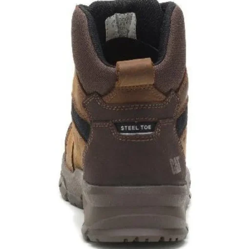 CAT Men's Accomplice X Steel Toe WP Work Boot - Brown - P91331