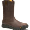 Cat Men's Drawber Pull On Soft Toe Work Boot -Summer Brown- P51034