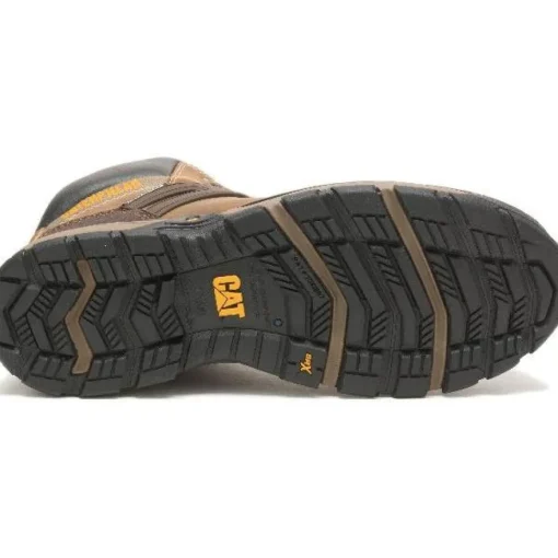 CAT Men's Excavator Superlite WP Soft Toe Work Boot - Beige - P51052