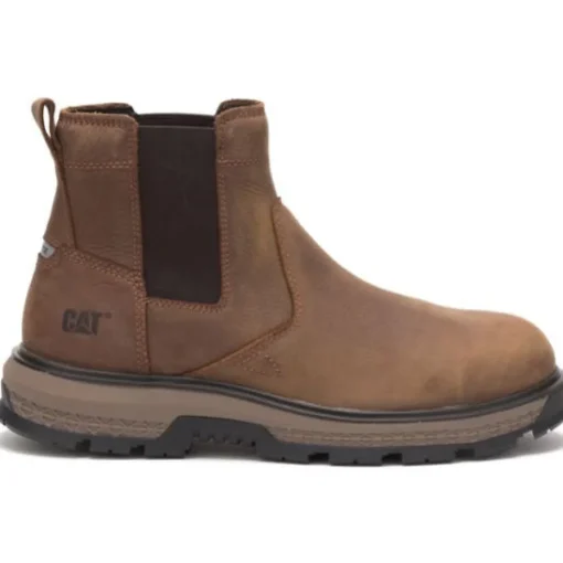 CAT Men's Exposition Alloy Toe Chelsea Work Boot - Pyramid - P91369