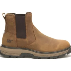 CAT Men's Exposition Soft Toe Chelsea Work Boot - Pyramid - P51060