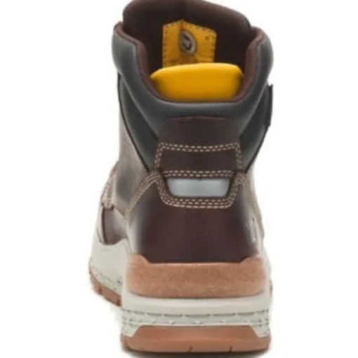 Cat Men's Impact Soft Toe WP Slip Resist Work Boot -Friar Brown- P51076