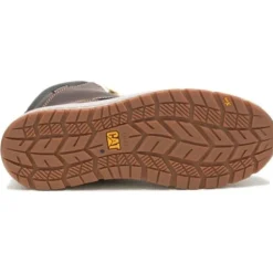 Cat Men's Impact Soft Toe WP Slip Resist Work Boot -Friar Brown- P51076