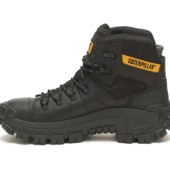 CAT Men's Invader Comp Toe Waterproof Hiker Work Boot -Black- P91542