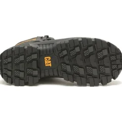 CAT Men's Invader Comp Toe Waterproof Hiker Work Boot -Black- P91542