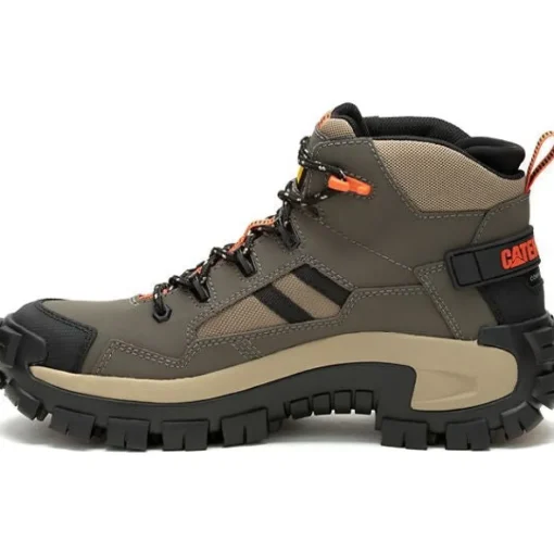 Cat Men's Invader Mid Vent CT Slip Resist Work Boot -Bungee Cord- P91666