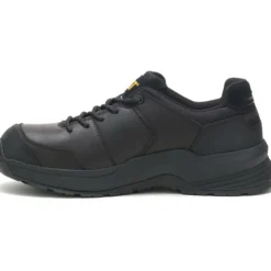 Cat Men's Streamline 2.0 Leather Comp Toe Work Shoe - Black - P91351