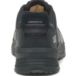 Cat Men's Streamline 2.0 Leather Comp Toe Work Shoe - Black - P91351