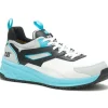 CAT Men's Streamline Runner CCT Slip Resist Work Shoe -White/Blue- P91492