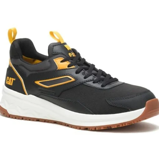 CAT Men's Streamline Runner CCT Slip Resist Work Shoe -Black- P91489