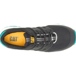 CAT Women's Streamline 2.0 Composite Toe Work Shoe - Black/Teal - P91357