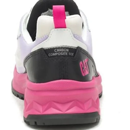 CAT Women's Streamline Runner CCT Original Work Shoe - White/Black - P91498