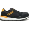 CAT Women's Venward CT Slip Resist Work Shoe -Black/Cat Yellow- P91605