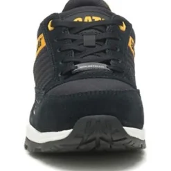 CAT Women's Venward CT Slip Resist Work Shoe -Black/Cat Yellow- P91605