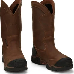 Chippewa Men's Cross Terrain 12" Comp Toe WP Pull-On Work Boot- AE5023
