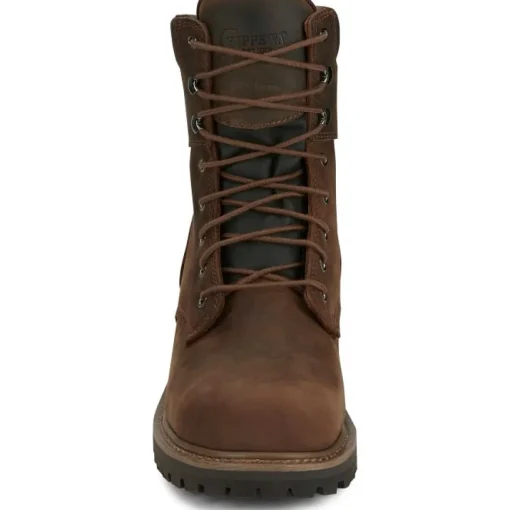 Chippewa Men's Hador 8" Steel Toe Logger Work Boot - 55026