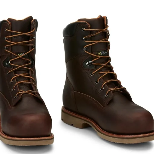 Chippewa Men's Serious+ 8" Comp Toe WP Metguard PR Lace-Up Work Boot - 72311