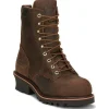 Chippewa Men's Valdor 8" Comp Toe WP 400G Ins Logger Work Boot - 73238